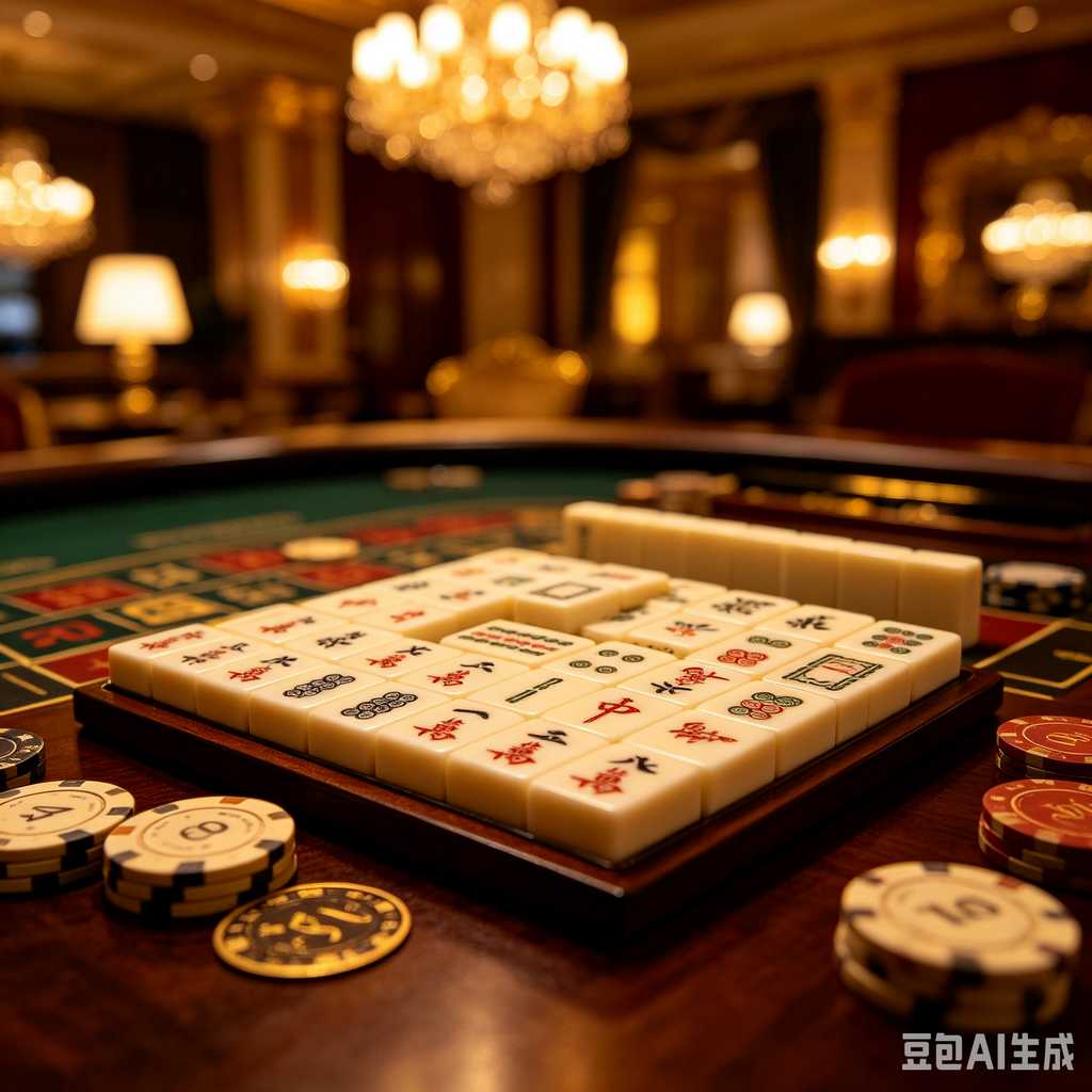 handheld mahjong tiles set